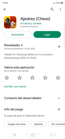 Pulsa Desinstalar.