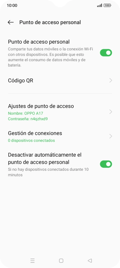 Pulsa la tecla de inicio para terminar y regresar a la pantalla de inicio.