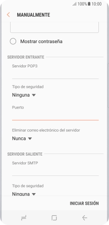 Pulsa la lista desplegable bajo 