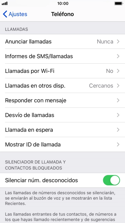 Pulsa la tecla de inicio para terminar y regresar a la pantalla de inicio.