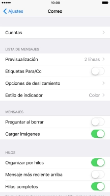 Pulsa Cuentas.