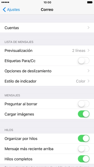 Pulsa Cuentas.