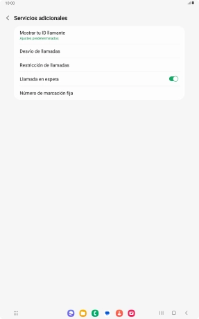 Pulsa Desvío de llamadas.