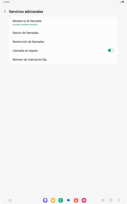 Pulsa Desvío de llamadas.