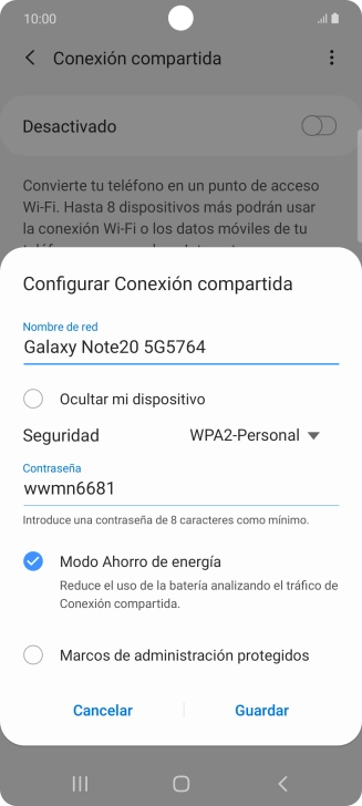 Pulsa en el campo bajo 