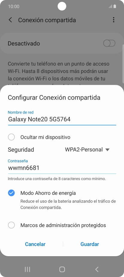 Pulsa en el campo bajo 