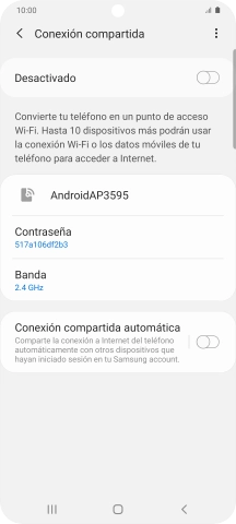 Pulsa el icono de menú.