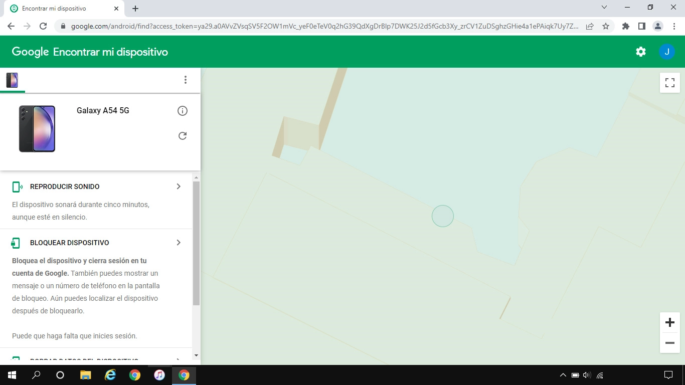 Haz clic en el dispositivo deseado.