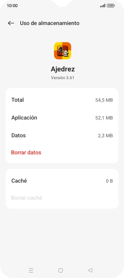 Pulsa la tecla de inicio para terminar y regresar a la pantalla de inicio.