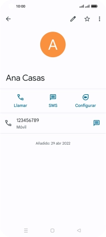 Pulsa la tecla de inicio para terminar y regresar a la pantalla de inicio.