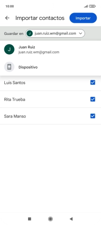 Pulsa Dispositivo.