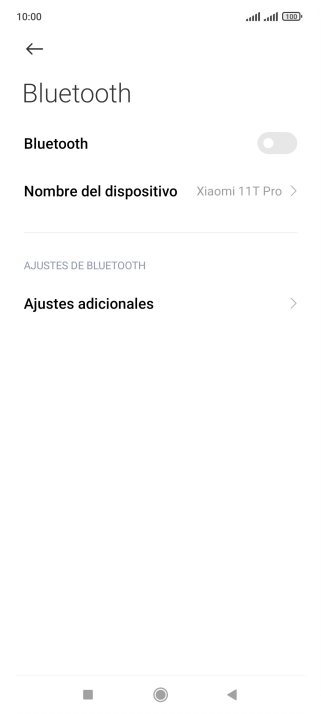 Pulsa el indicador junto a 