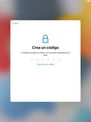 Pulsa Opciones de código.