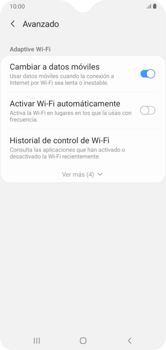 Pulsa el indicador junto a 