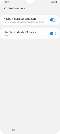 Pulsa la tecla de inicio para terminar y regresar a la pantalla de inicio.
