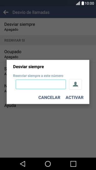 Introduce +34600132000 y pulsa ACTIVAR.