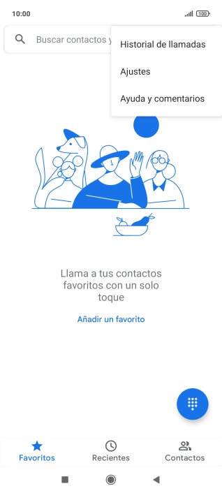 Pulsa Ajustes.