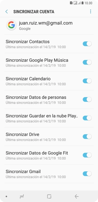 Pulsa la tecla de inicio para terminar y regresar a la pantalla de inicio.