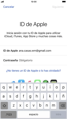 Pulsa en el campo junto a 
