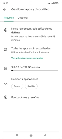 Pulsa Gestionar. Pulsa Gestionar.