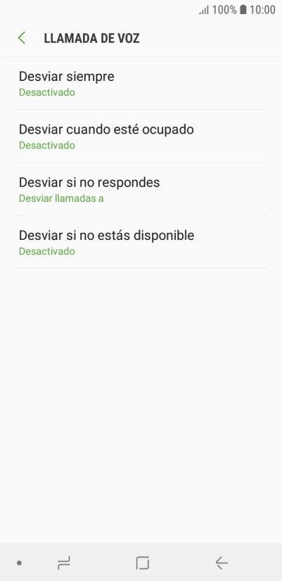 Pulsa la tecla de inicio para terminar y regresar a la pantalla de inicio.