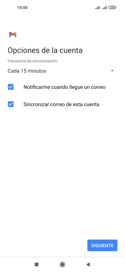 Pulsa la lista desplegable bajo 
