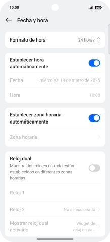 Desliza el dedo hacia arriba desde la parte inferior de la pantalla para terminar y volver a la pantalla de inicio.