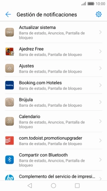 Pulsa la app deseada.