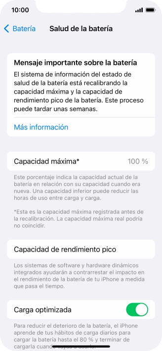 Pulsa el indicador junto a 