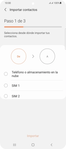 Pulsa el nombre de la tarjeta SIM. Pulsa el nombre de la tarjeta SIM.
