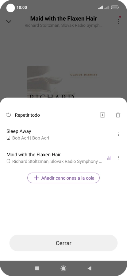 Pulsa el icono de añadir.