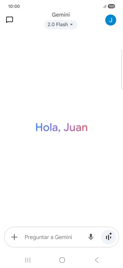 Pulsa el icono de perfil.