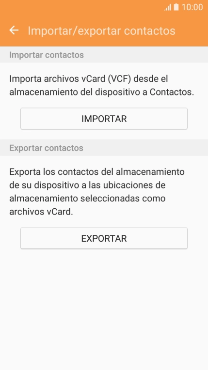 Pulsa IMPORTAR.
