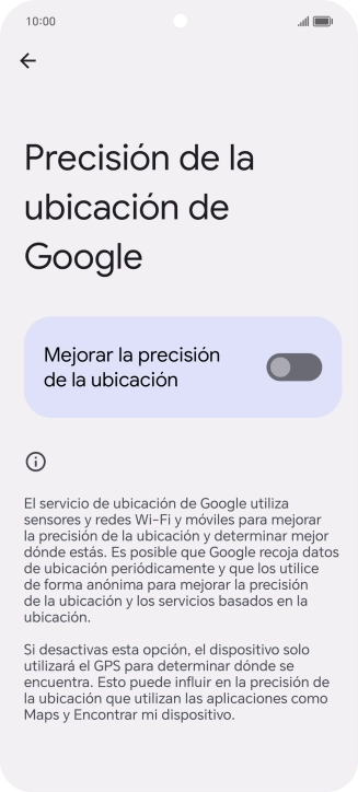 Si pulsas el indicador junto a 