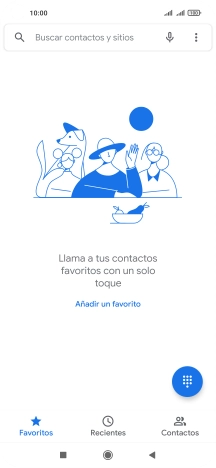 Pulsa el icono de menú.