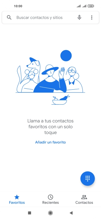 Pulsa el icono de menú.