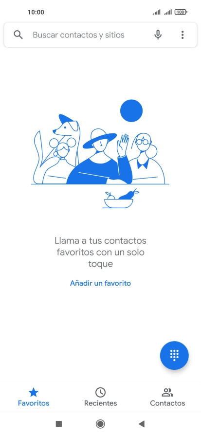 Pulsa el icono de menú.