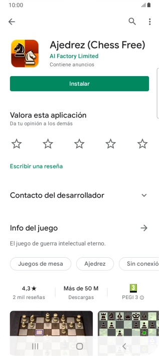 Pulsa la tecla de inicio para terminar y regresar a la pantalla de inicio.