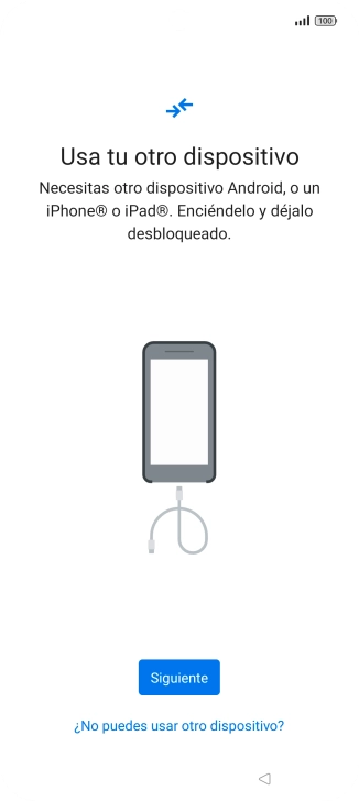 Pulsa Siguiente.