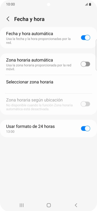 Pulsa la tecla de inicio para terminar y regresar a la pantalla de inicio.