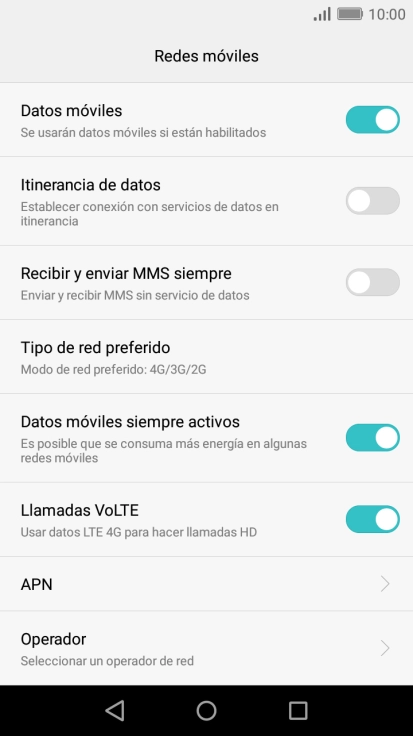 Pulsa el indicador junto a 