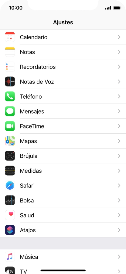 Pulsa Teléfono.