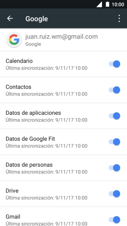 Pulsa la tecla de inicio para terminar y regresar a la pantalla de inicio.
