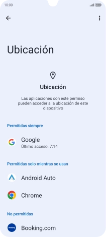 Pulsa la app deseada.