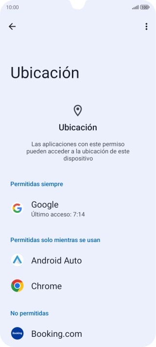Pulsa la app deseada.