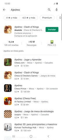 Pulsa la app deseada.