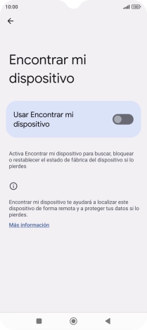 Pulsa el indicador junto a 