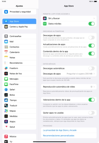 Pulsa el indicador junto a 