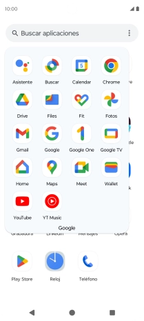 Pulsa Fotos y desplázate a la carpeta deseada.