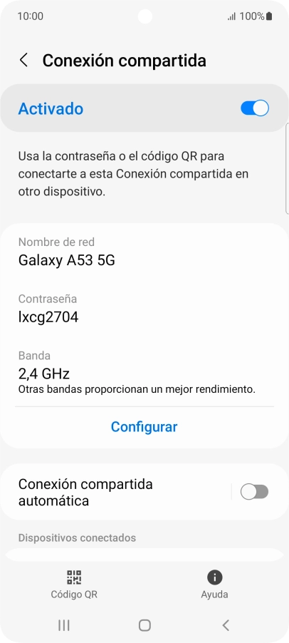 Pulsa la tecla de inicio para terminar y regresar a la pantalla de inicio.
